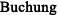 Buchung
